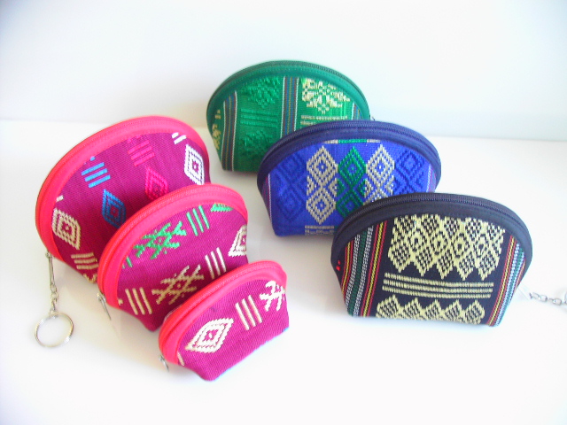 Three-in-one purse (embroidered)
